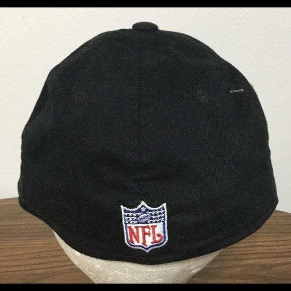 𝅺pittsburgh Steelers NFL REEBOK One-Size Black Hat - Picture 5 of 7